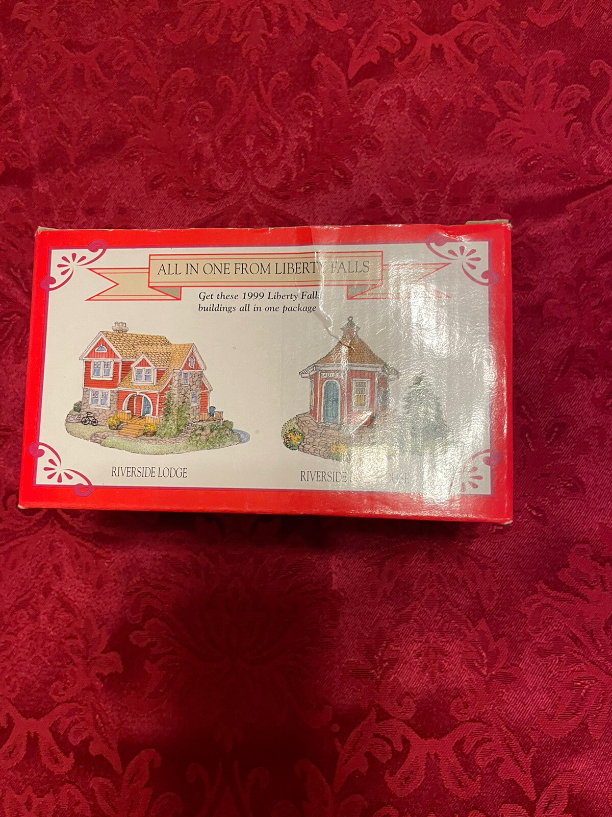 Lot of 11 Liberty Falls Americana Collection Resin Miniature Village.View photos