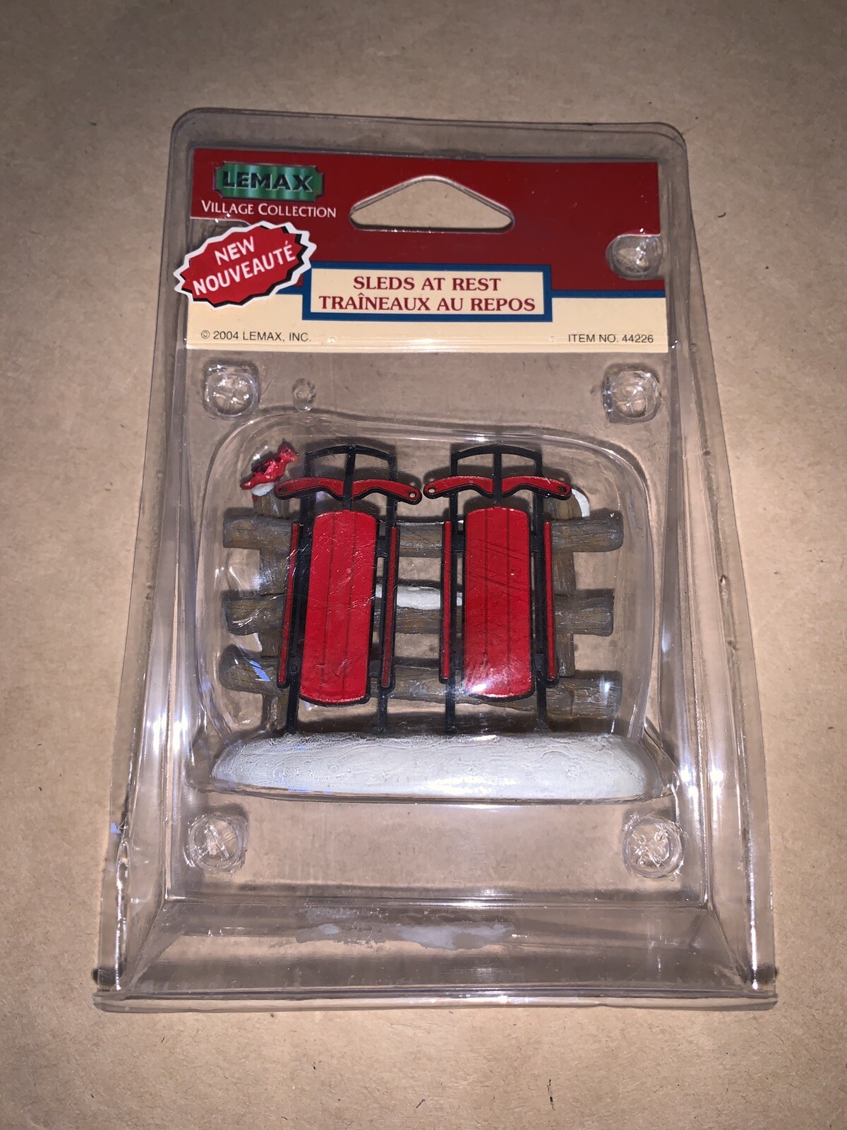 2004 Lemax Christmas Village Collection – Sleds At Rest – 44226
