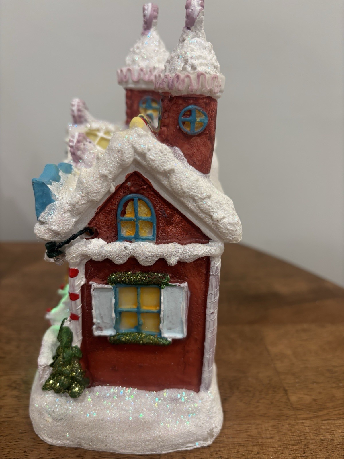 Lighted Gingerbread Christmas Village Cookie Shop