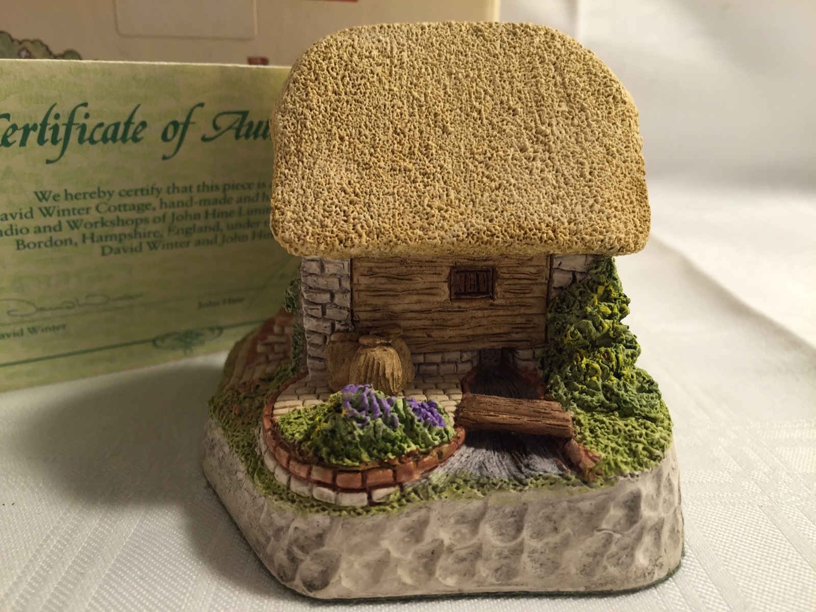 Irish Water Mill By David Winters Collectors Guild 1992 Box And Coa