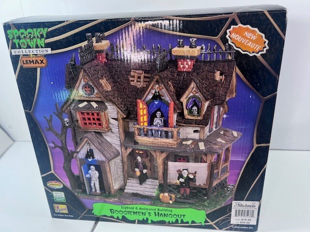 Lemax Spooky Town Boogiemen’s Hangout #65438 2006 Retired Read Description