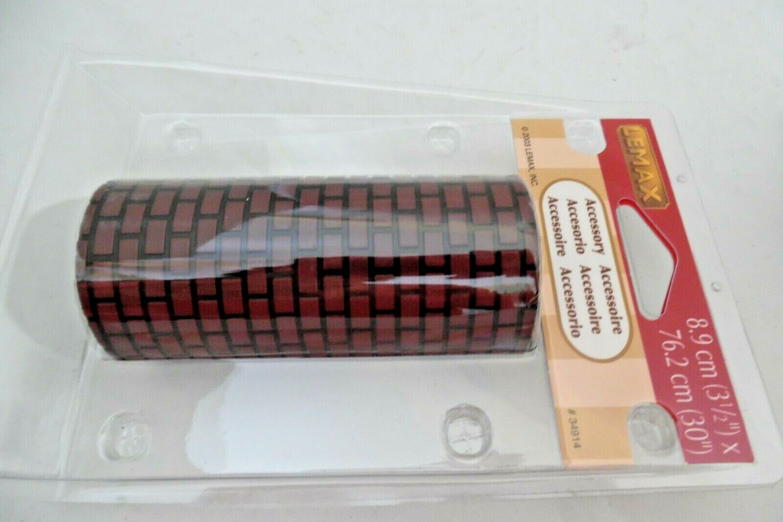 Lemax Village Accessory 2003 LARGE PEBBLE RD & LARGE BRICK RD (3.5W x 30″L)