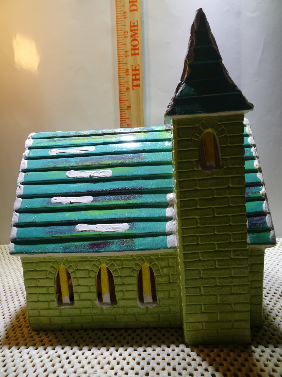 DEPT 56 SV New Stone Church 50830 1982 VGUC NO ORIGINAL BOX NO LIGHT