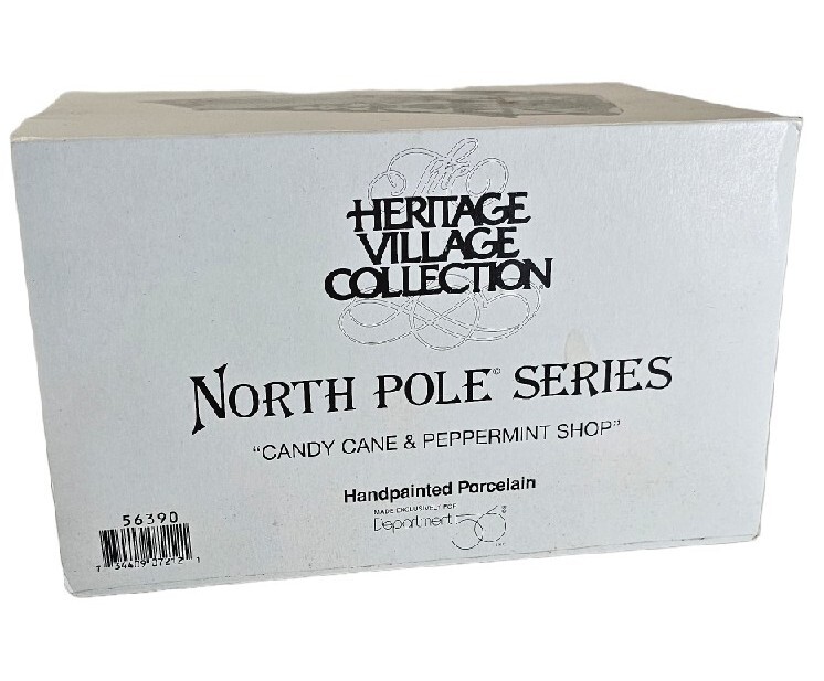 Vintage Dept 56 Candy Cane & Peppermint Shop North Pole Series 56390 Light Cord