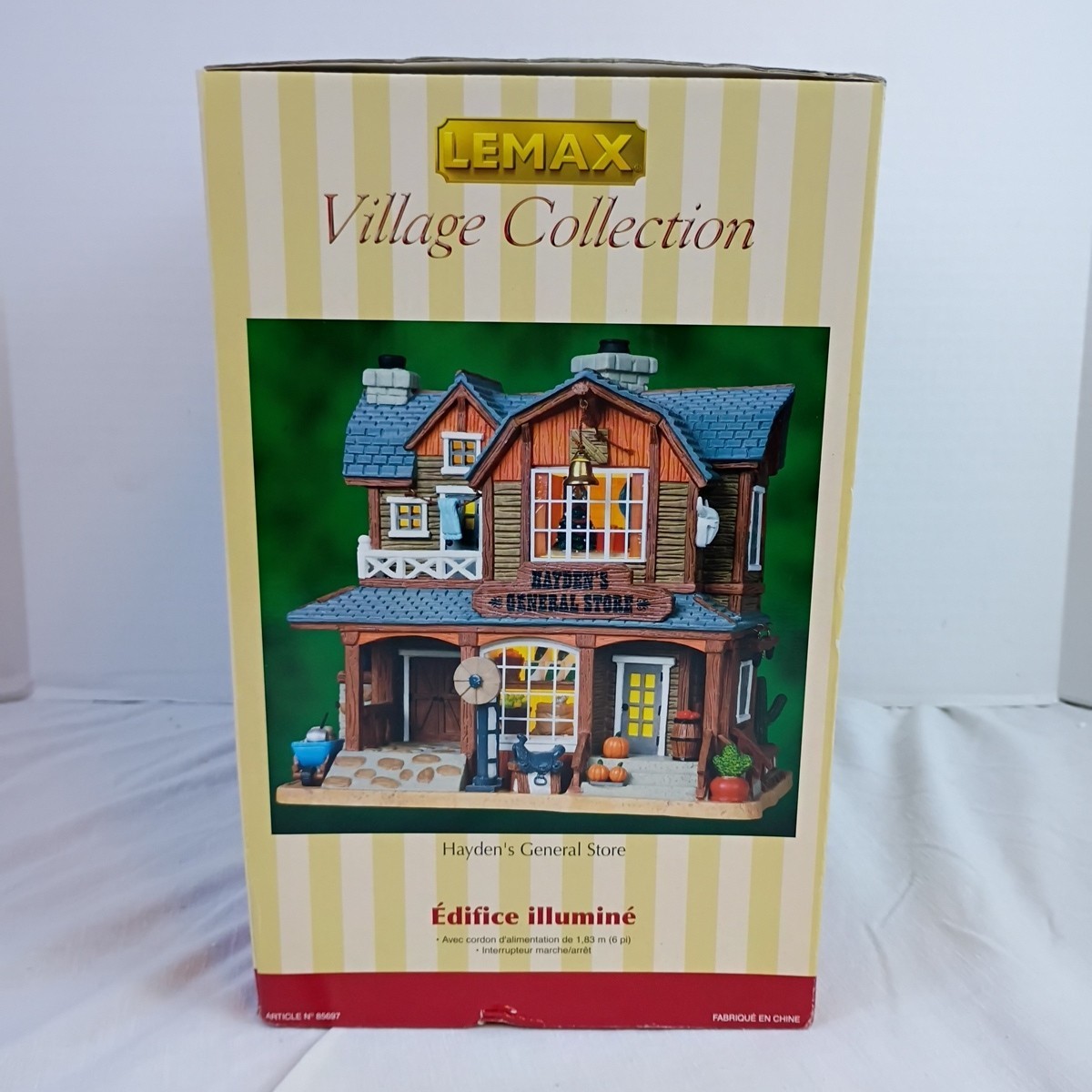 Lemax Harvest Crossing Hayden’s General Store Lighted Building 2008 New in Box