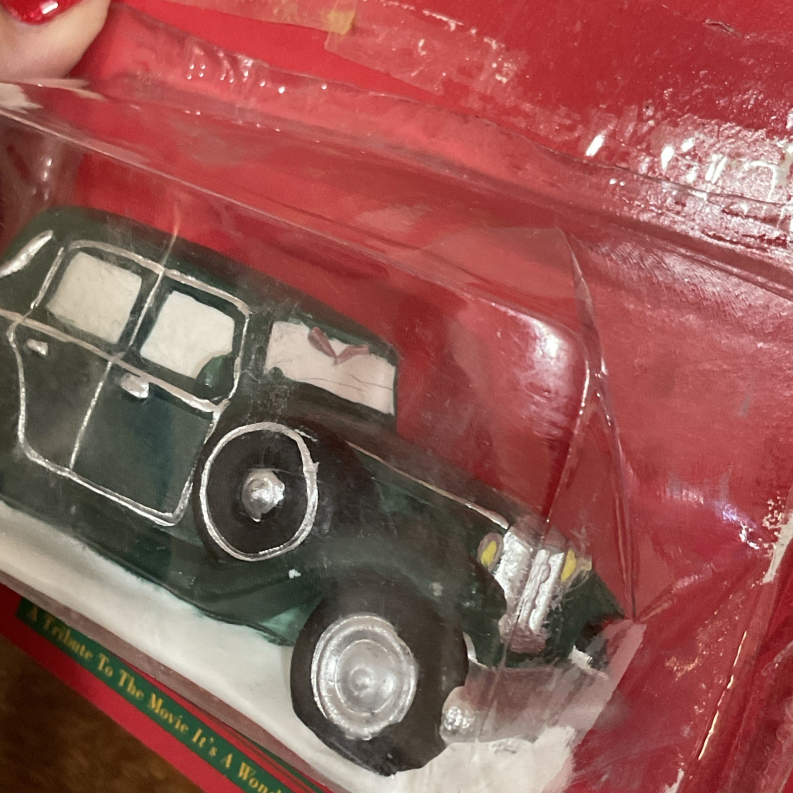 1995 It’s A Wonderful Life Wainwright Limousine Car Porcelain Figurine