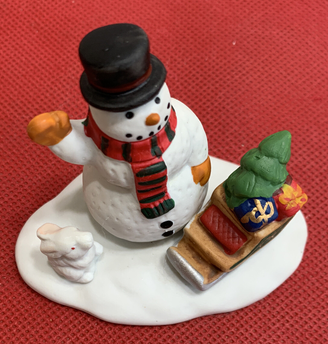 LEMAX Village Accessory ~ SNOW BUNNY ~ In Box