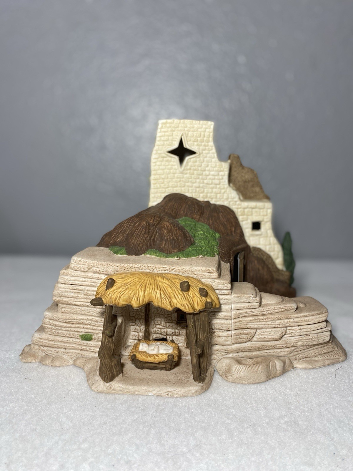 Department 56 Little Town Of Bethlehem Nativity Baby Jesus 1987 Vintage Manjor
