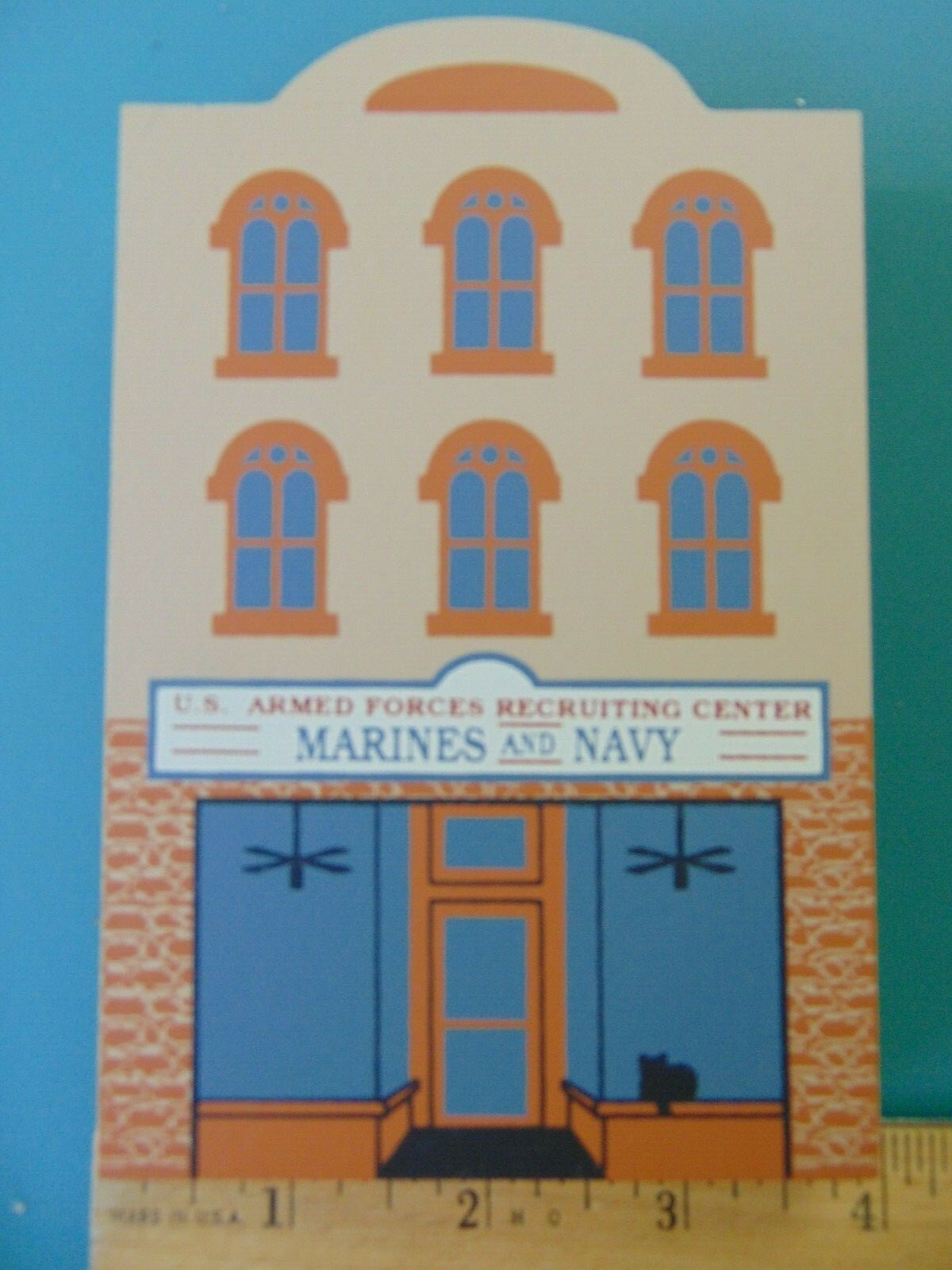 FJ Designs The Cat’s Meow Village -1993 Series XI – U.S. Armed Forces #1109