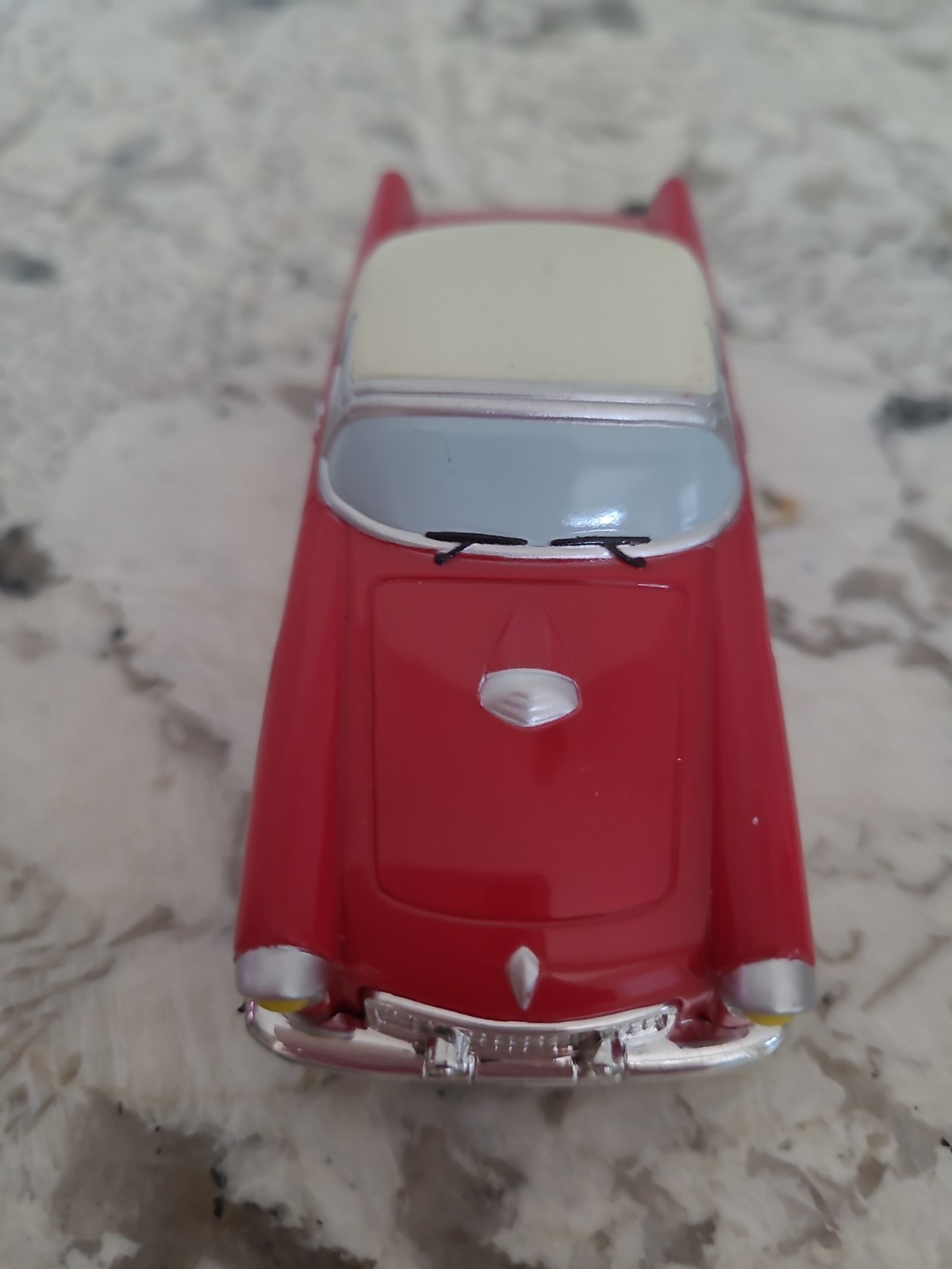 Lemax Red Sports Car Holiday Village Accessory-Train Accent Front Wheels Spin
