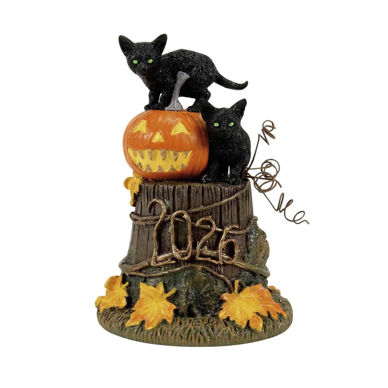 Dept 56 50th FELINE NOIR 2026 Halloween Village Accessory 6018414 BRAND NEW