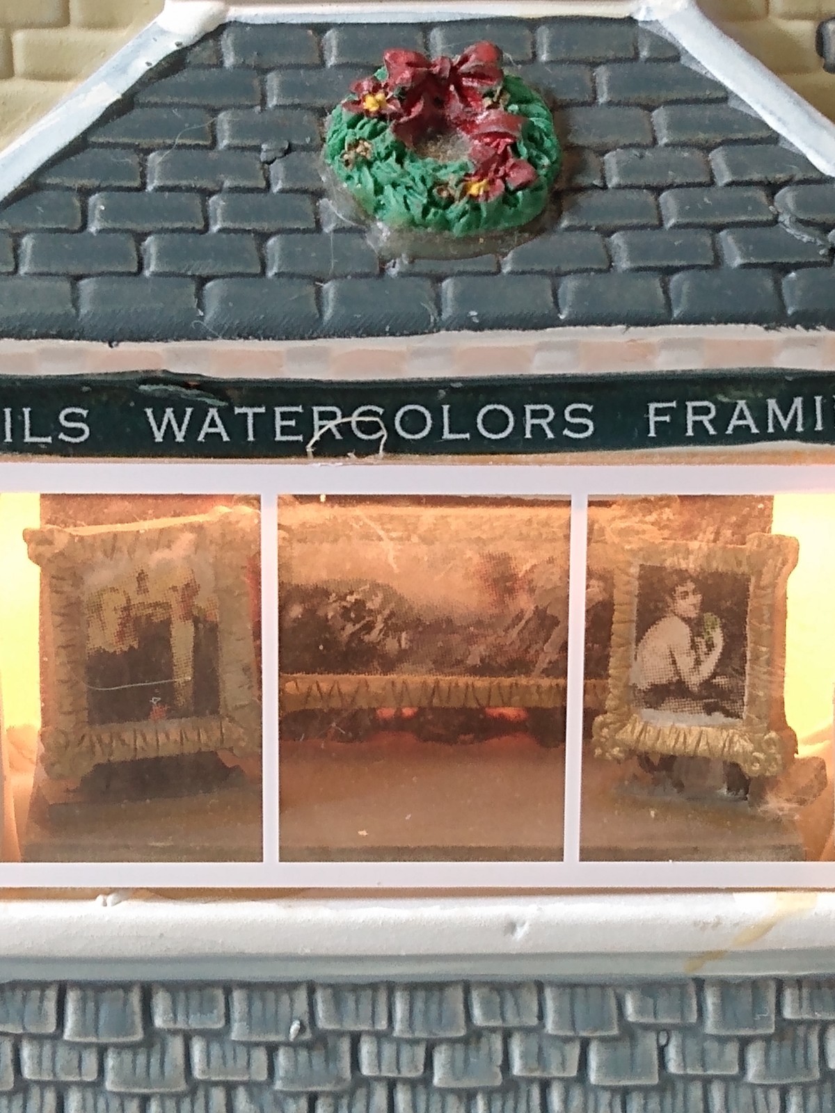 Lemax Coventry Cove Vandermeire Art Gallery #95874 2009 with box PLEASE READ