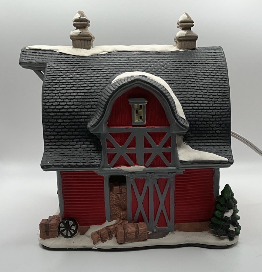 Red Shed TSC Red Barn Village LIGHTED CHRISTMAS VILLAGE