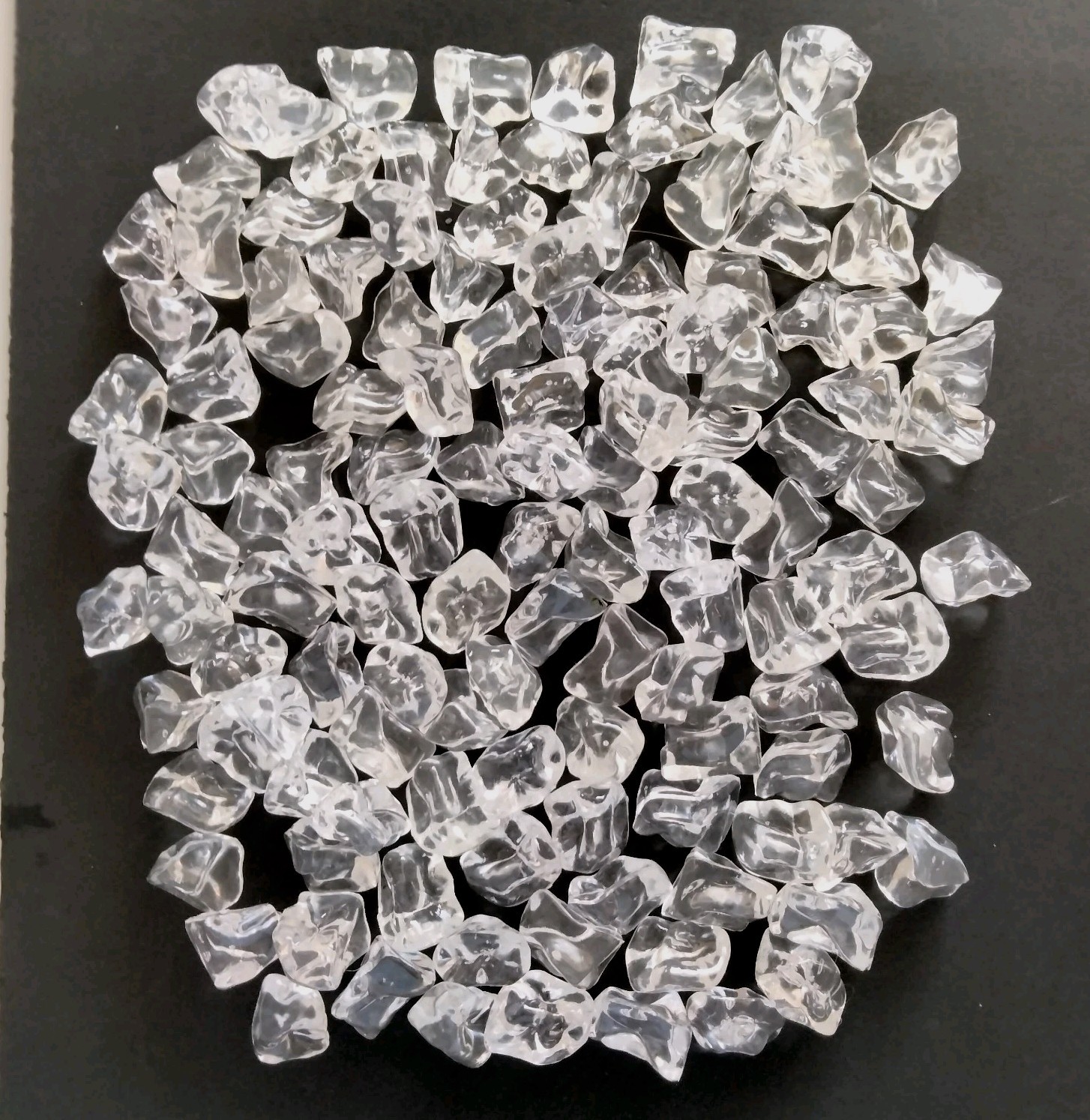 Dept 56 Village Accessories Acrylic Ice Cubes Irregular Surface 127 pieces