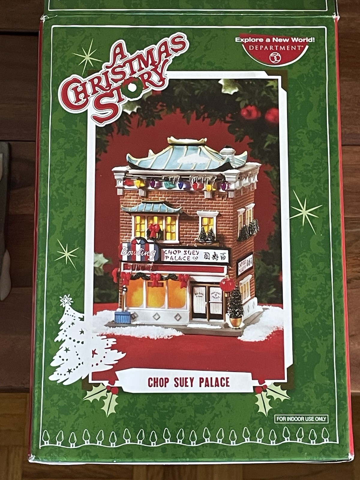 Dept 56 A Christmas Story Chop Suey Palace Unused