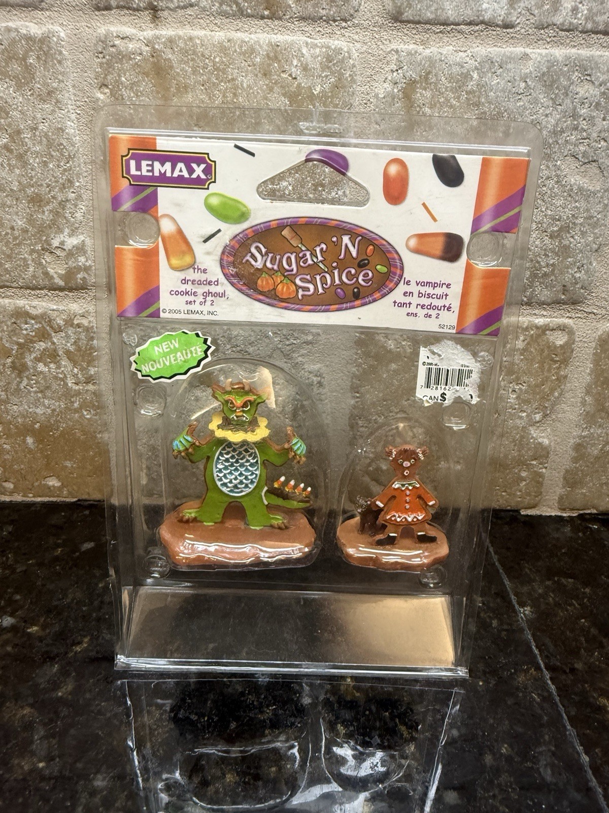 Lemax The Dreaded Cookie Ghoul Sugar Spice Halloween Village Gingerbread 52129