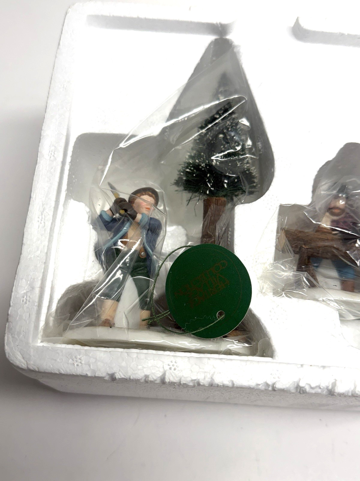 Vintage Sealed New Department 56 Lumberjacks Set of 2 Heritage Village 56590