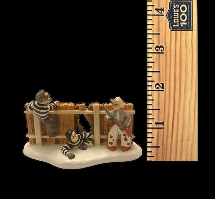A Christmas Story Movie Dept 56 Figurine Ralphie and Ol’ Blue Nostalgia Retro 2”