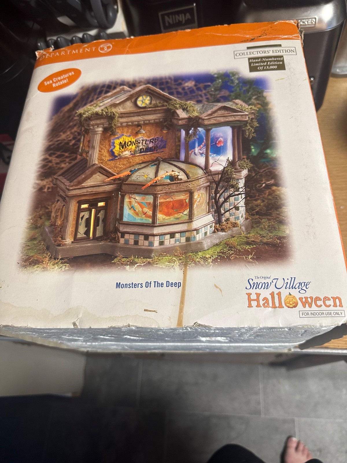 Department 56 Halloween Monsters of The Deep Limited Edition #799936 in Box