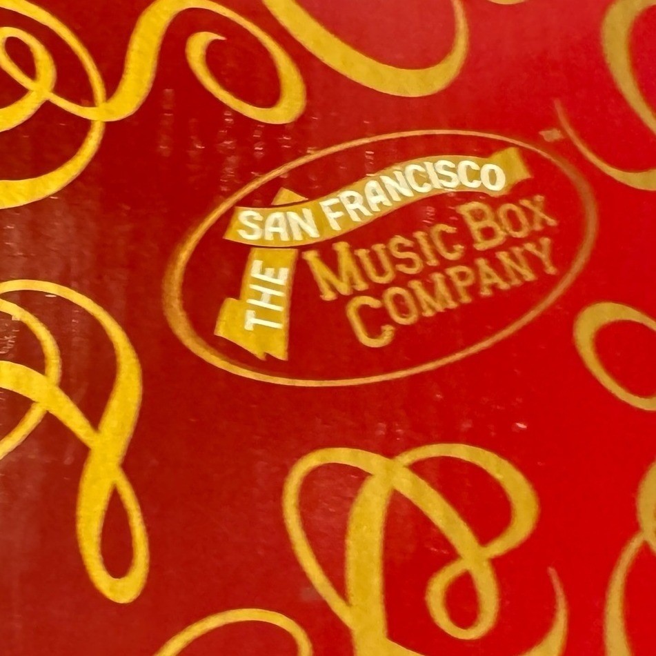San Francisco Music Box Co Santa Workshop Musical Figurine Bill Cleaver 394607