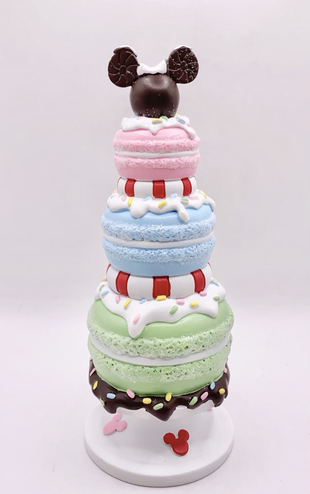Dept 56 Disney Snow Village Mickey Merry Macaron Tree 6013664