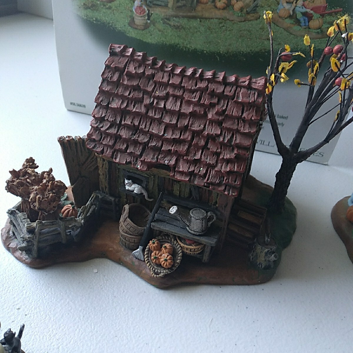 Dept 56 New England Village 56639 “It’s Almost Thanksgiving” Set/4 Retired GCIB