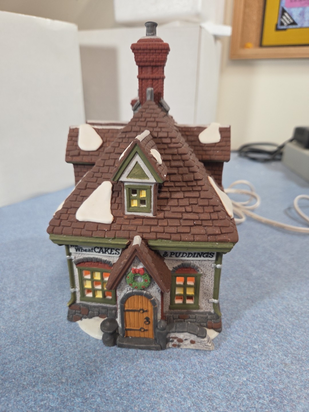 Heritage Village DEPT 56 Dickens’ Series “WM WHEAT CAKES AND PUDDINGS” #5808-4