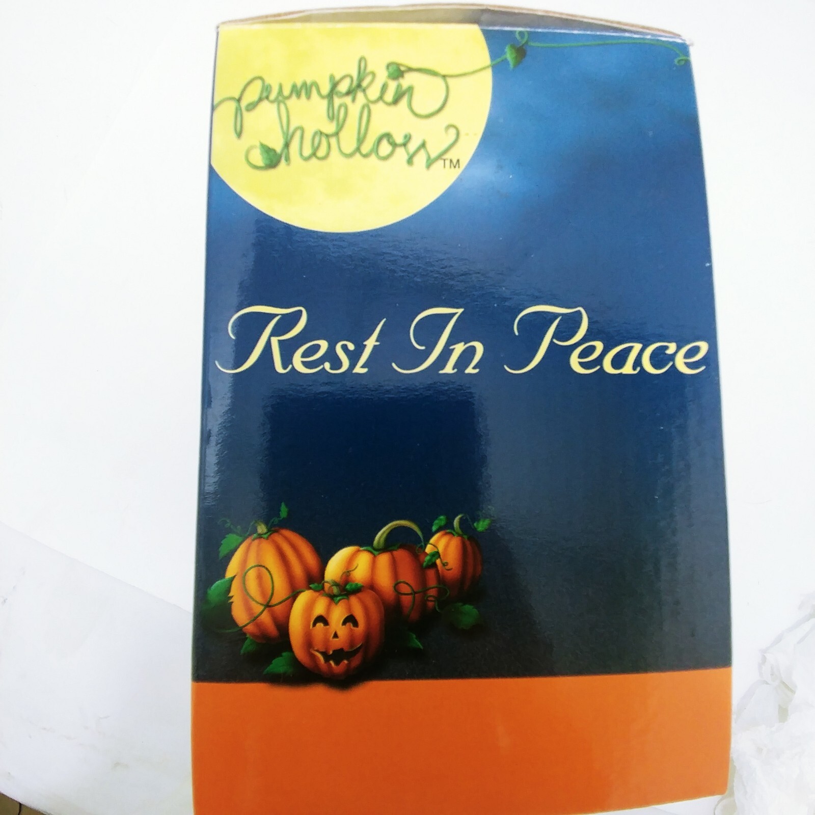 Lemax Spooky Town REST IN PEACE Halloween Decoration Skeleton 63555 Retired