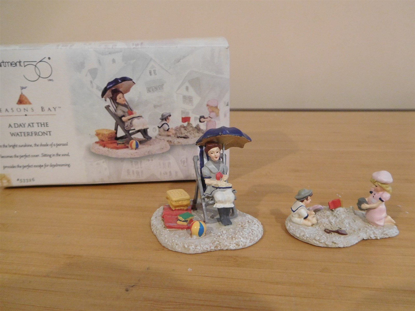 Dept 56 Seasons Bay – A Day At The Waterfront – #56.53326 – MIB – Free Ship