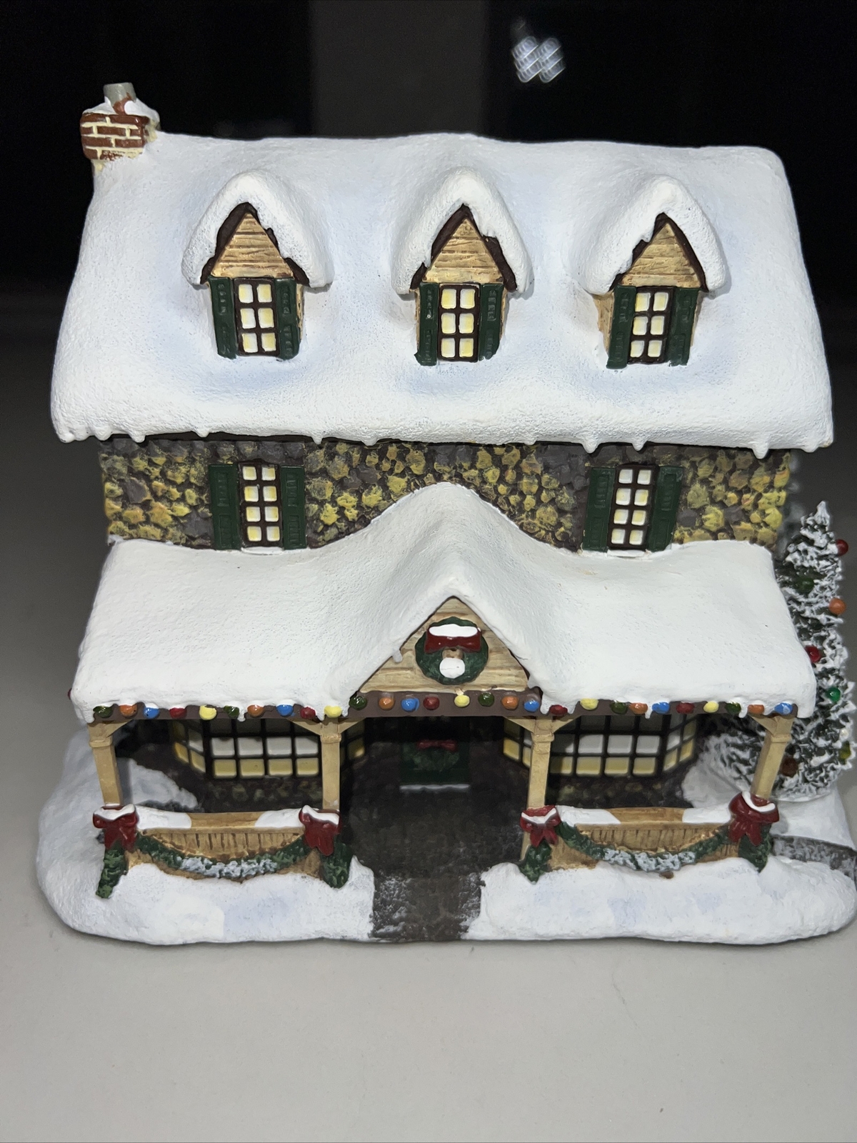 Thomas Kinkade Hawthorne Christmas Village FROM THE HEART GIFTS w/COA Christmas