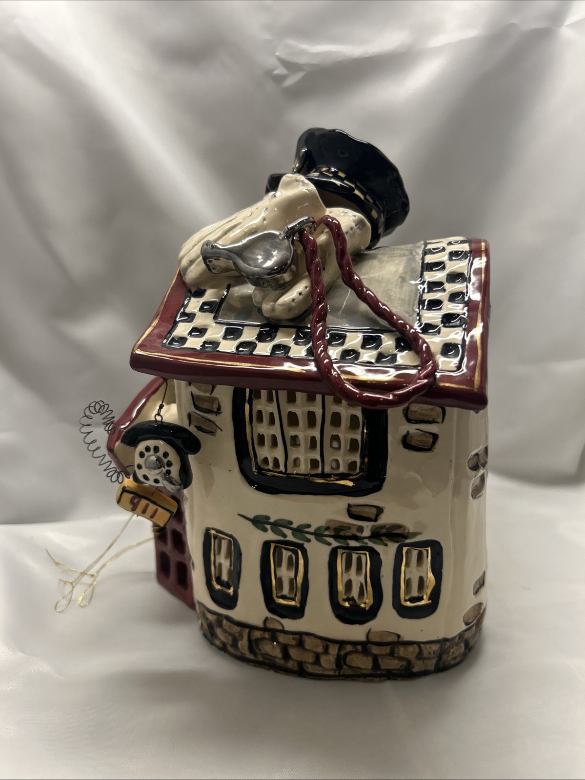 Blue Sky Clayworks Heather Goldminc Police Department Candle House