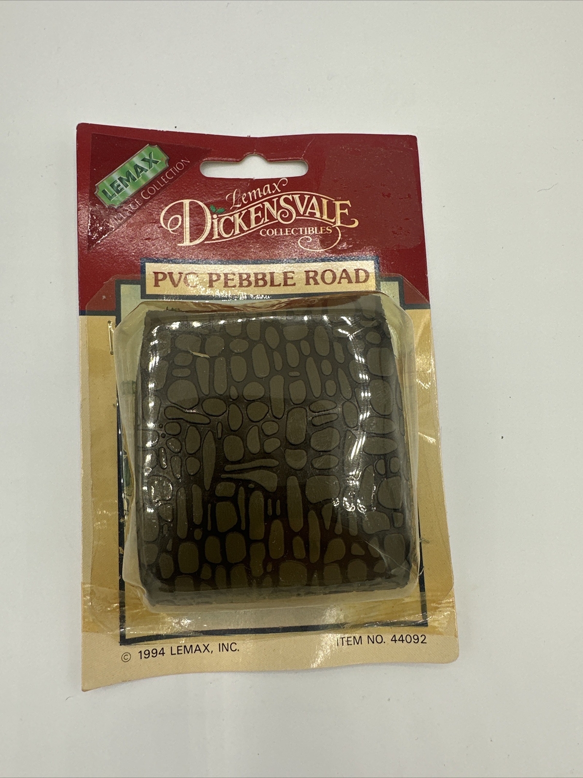Lemax Village Collection PVC Pebble Road Holiday Scene Accessories