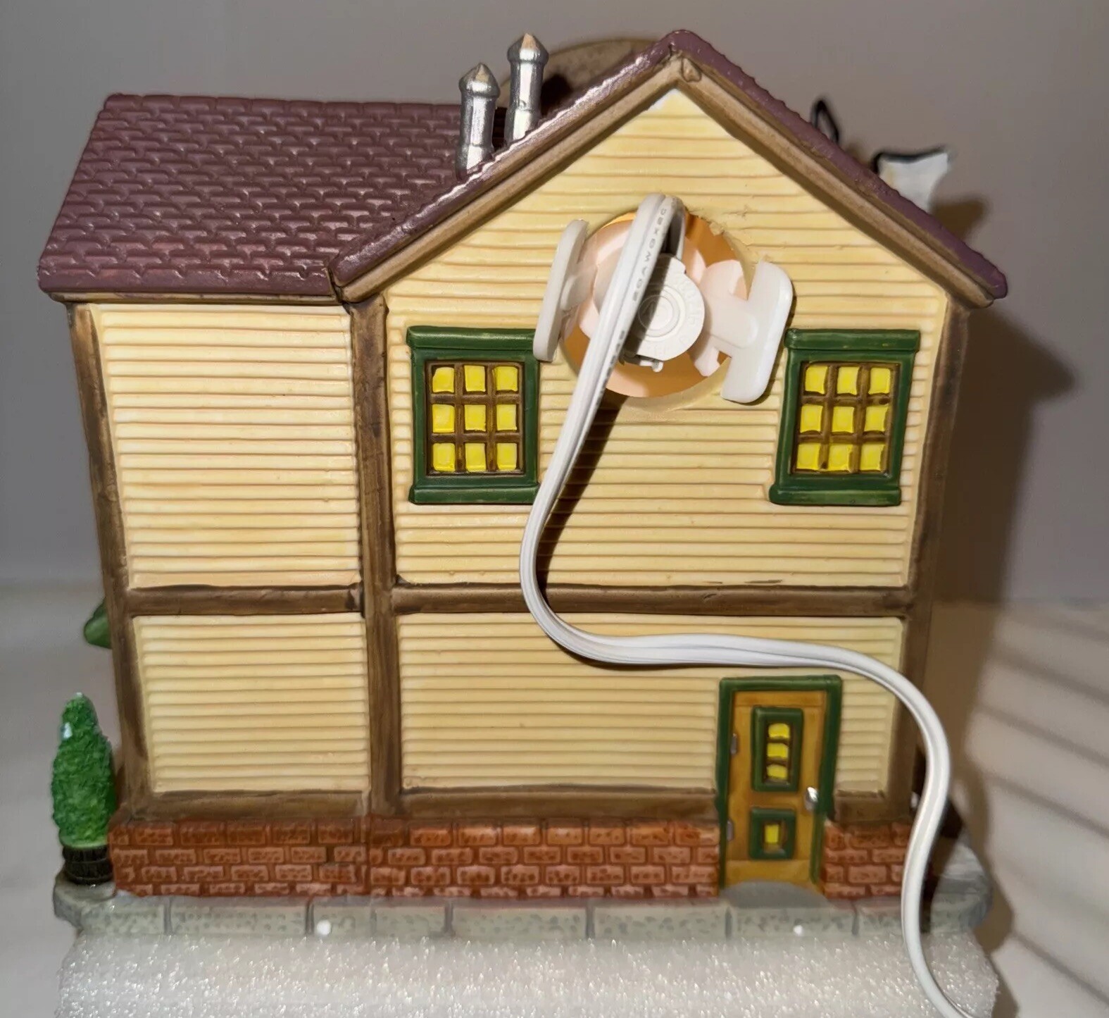 LEMAX 75517 CLIFTON’S BUTCHER SHOP COVENTRY COVE LIGHTED BUILDING
