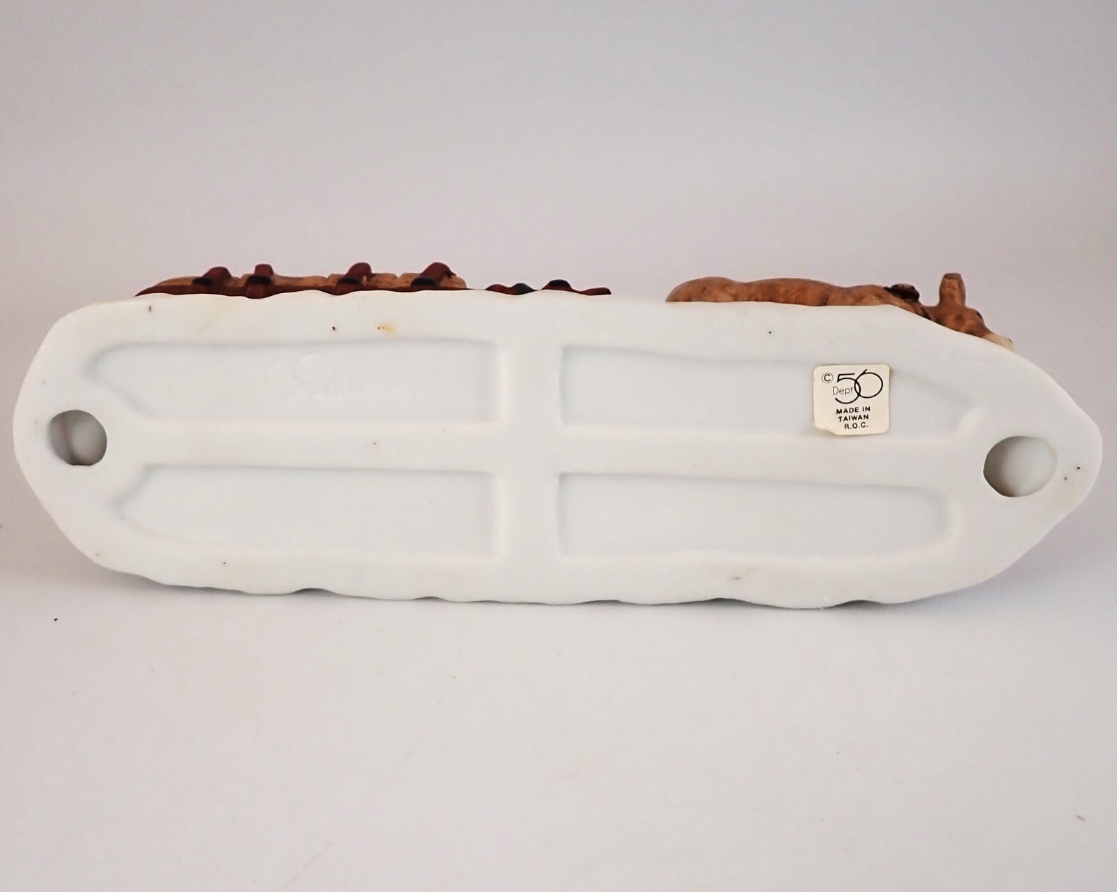 Dept 56 Heritage Village Ox Sled 5951-0 Porcelain Accessory with Box