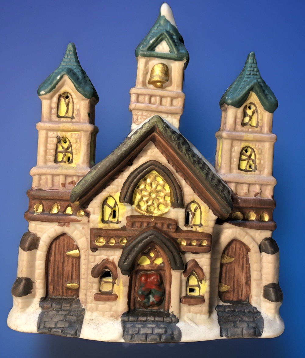 Christmas Village/ Bell Tower, Town Building