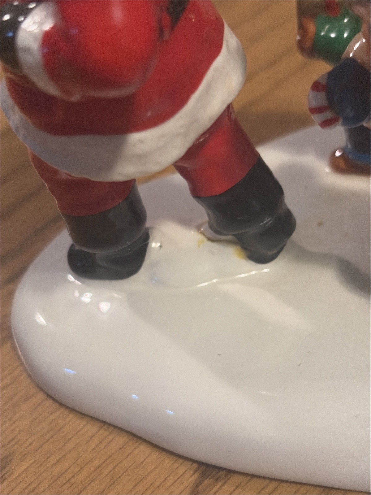 Dept 56 Snow Village “Here Comes Santa” Claus 7762 See Photos Read Description