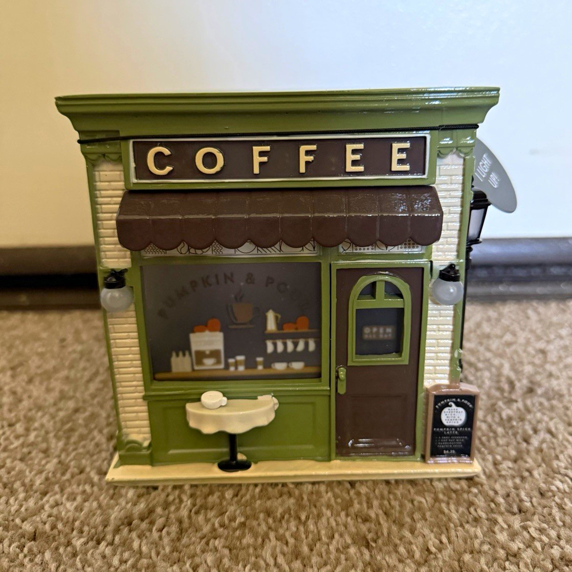 Bath & Body Works Light Up Christmas Village Coffee Shop & Bookstore