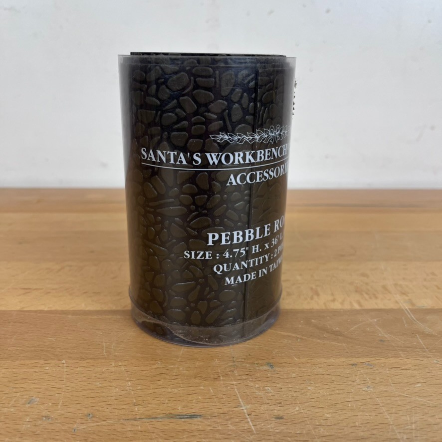 Santa’s Workbench Christmas Village Accessories Pebble Road 1999 Design Vtg