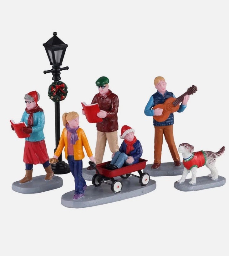 Lemax 2020 Merry Songs General Products #02955 Street Lamp Guitarist Christmas