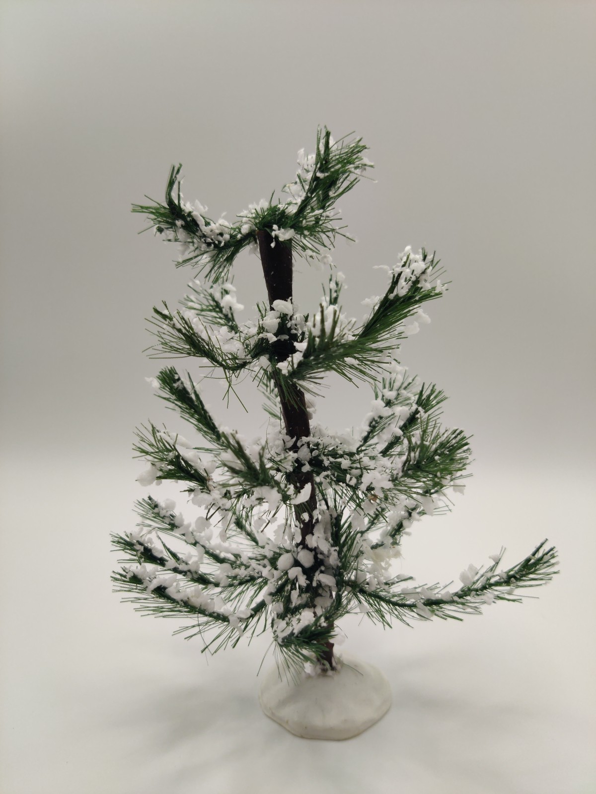 Snowy White Pine Christmas Tree Village Accessory Lemax 6″ 74173