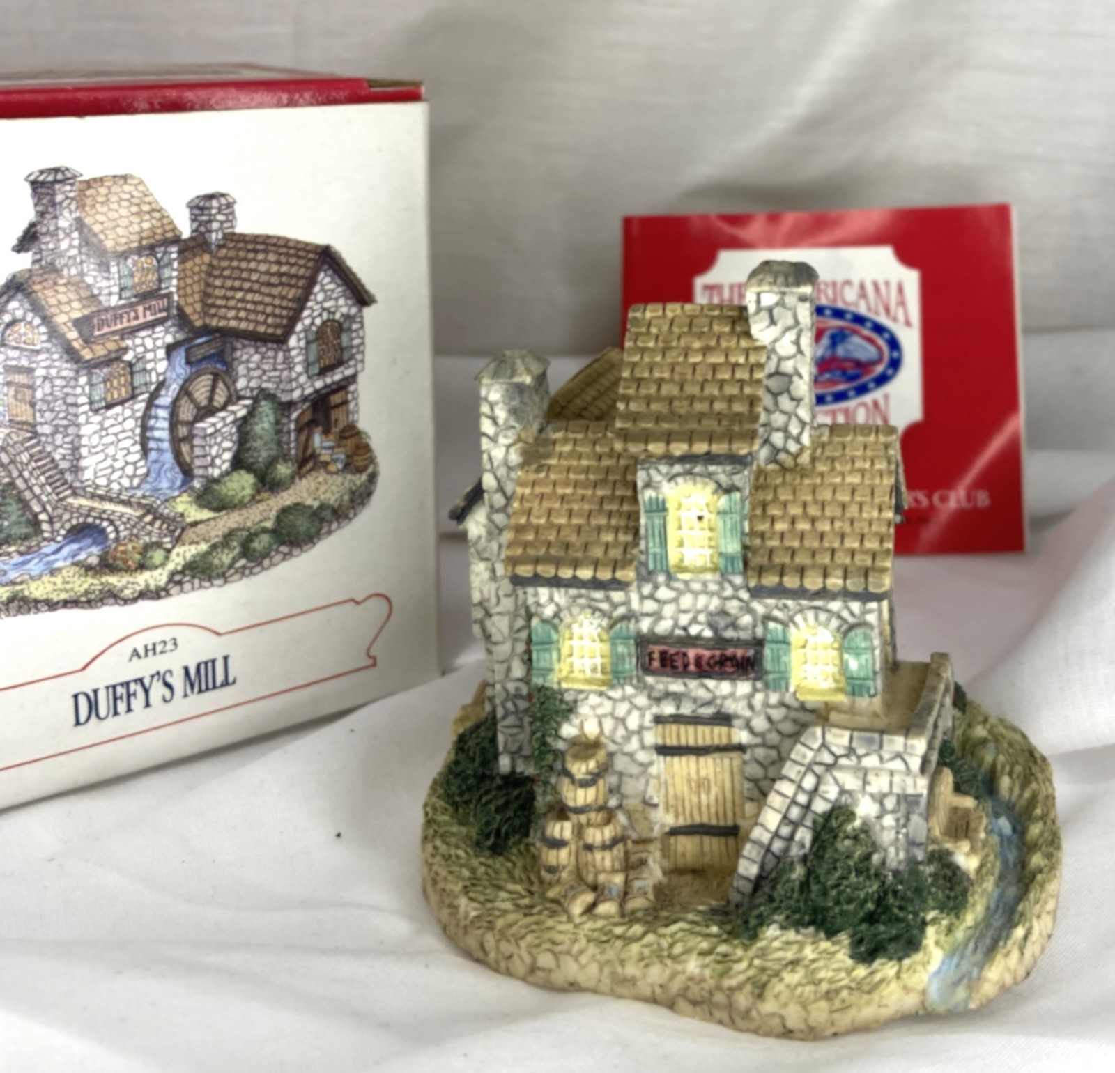 The American Collection Duffy’s Mill AH23 Liberty Falls Ceramic Building 1993