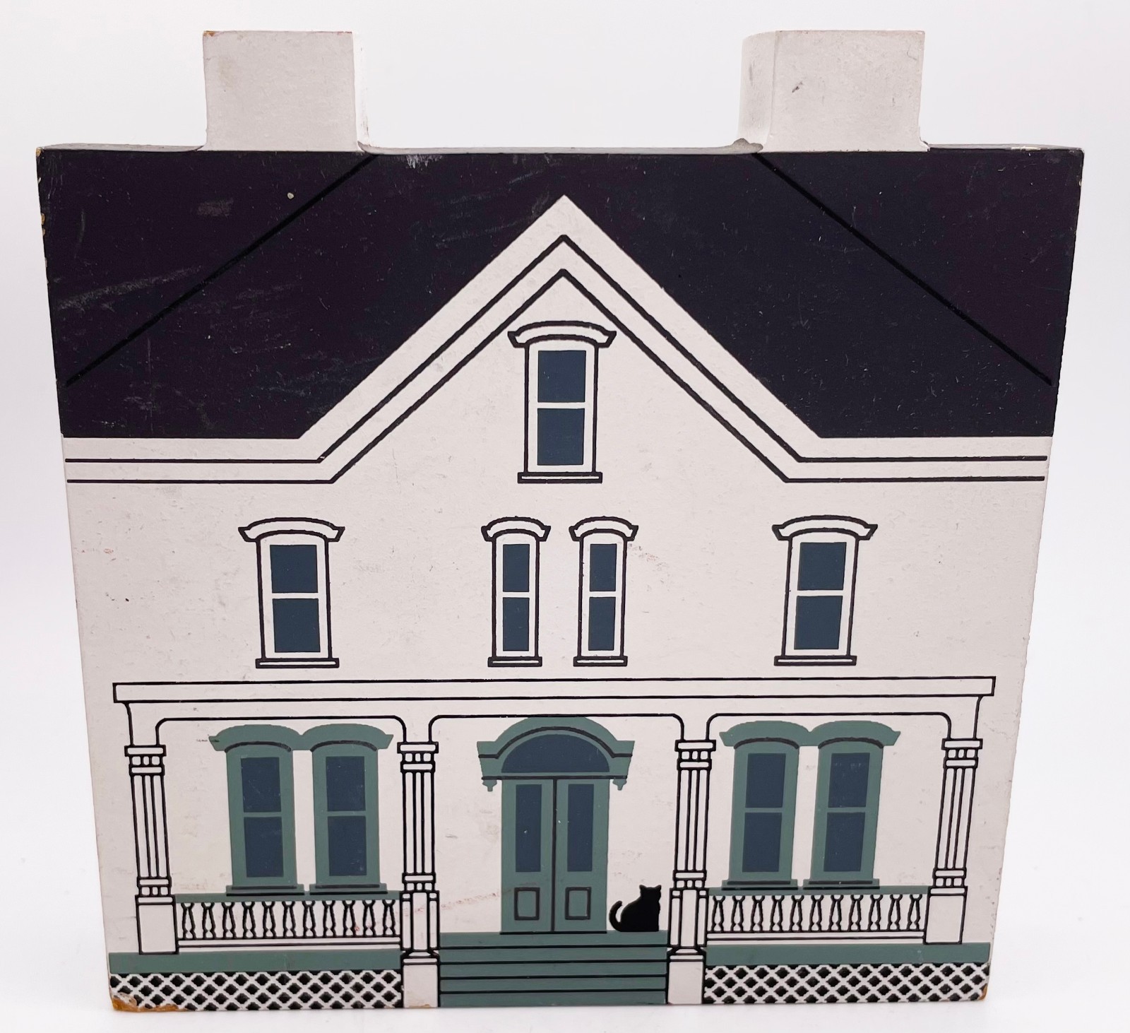 VTG Cat’s Meow Village Staten Island NY Governor’s House LE 104/150 1993 Wood 5″