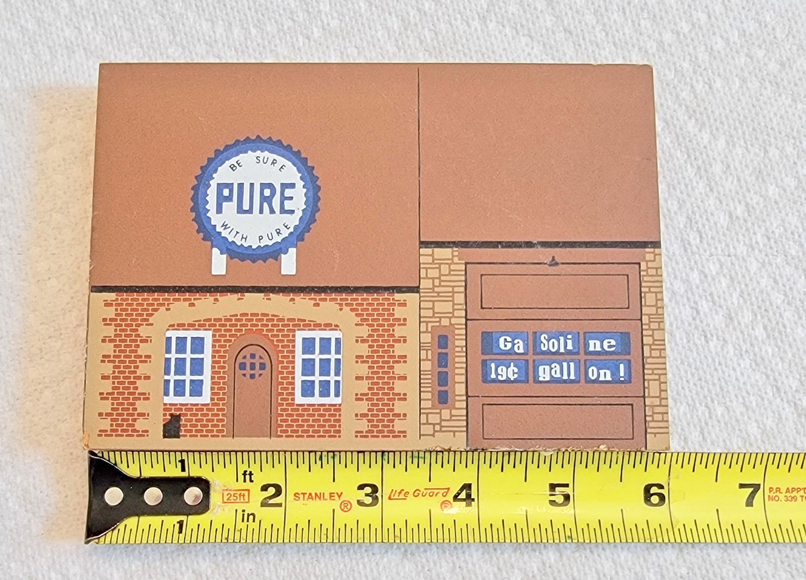 1992 Cat’s Meow Village Pure Gas Station Series X Faline Signed