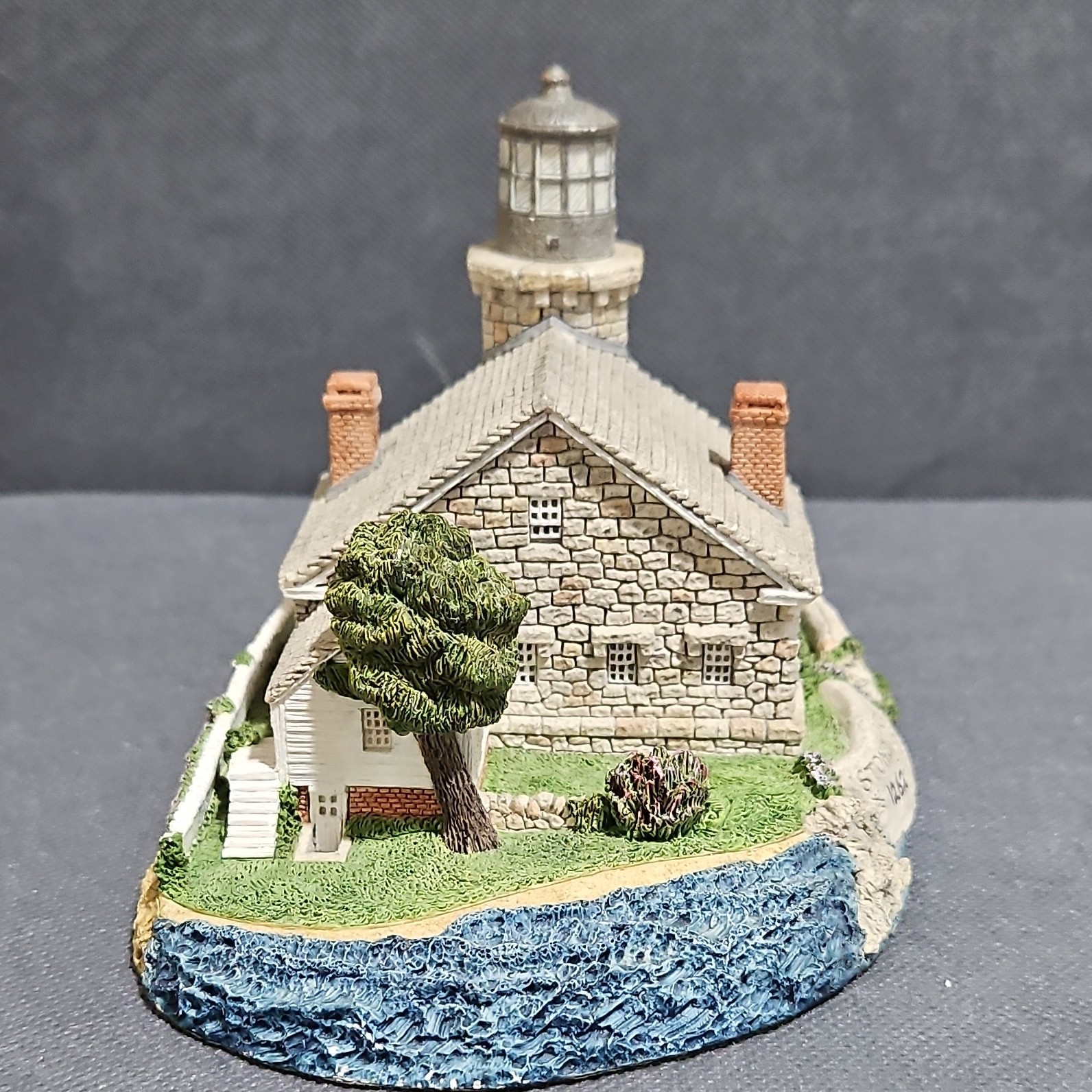 Harbour Lights Stonington Harbor Connecticut #502 Nautical Resin Lighthouse 1996