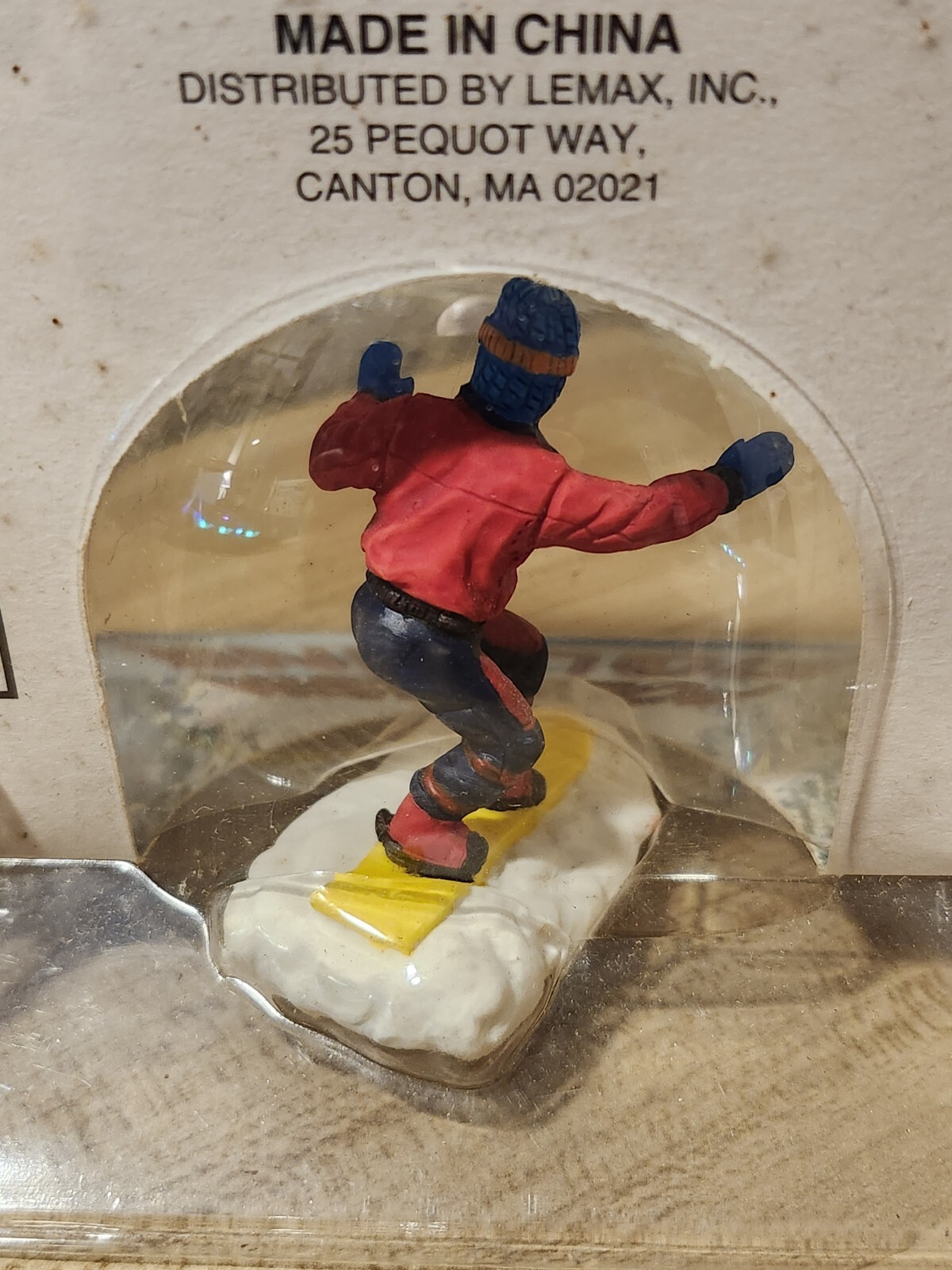 Lemax Vail Village Skier 62160 Poly-Resin Figure 1996 Christmas Accessory