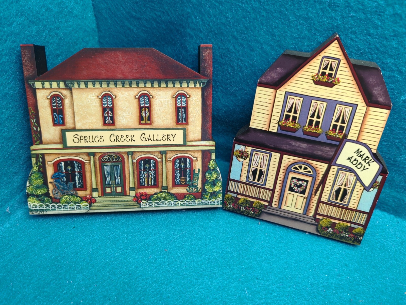 BRANDYWINE WOODCRAFTS~LOT OF 8 NELLYSFORD, VA BUILDINGS STORES FROM THE PAST~NOS