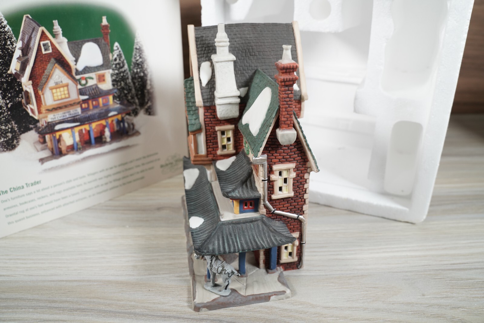 Dept 56 Dickens Village – The China Trader – #56.58447 USED Retired