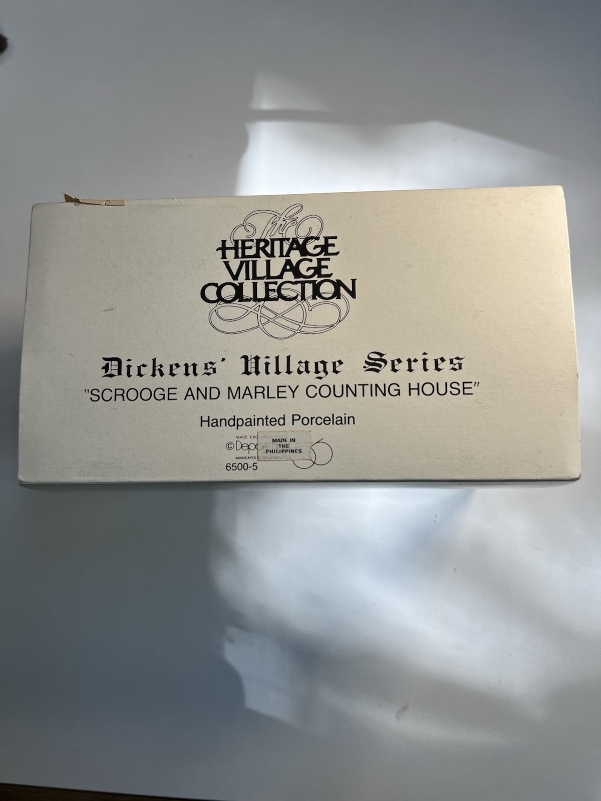 Dept. 56 Heritage Village Collection Dickens Scrooge and Marley Counting House