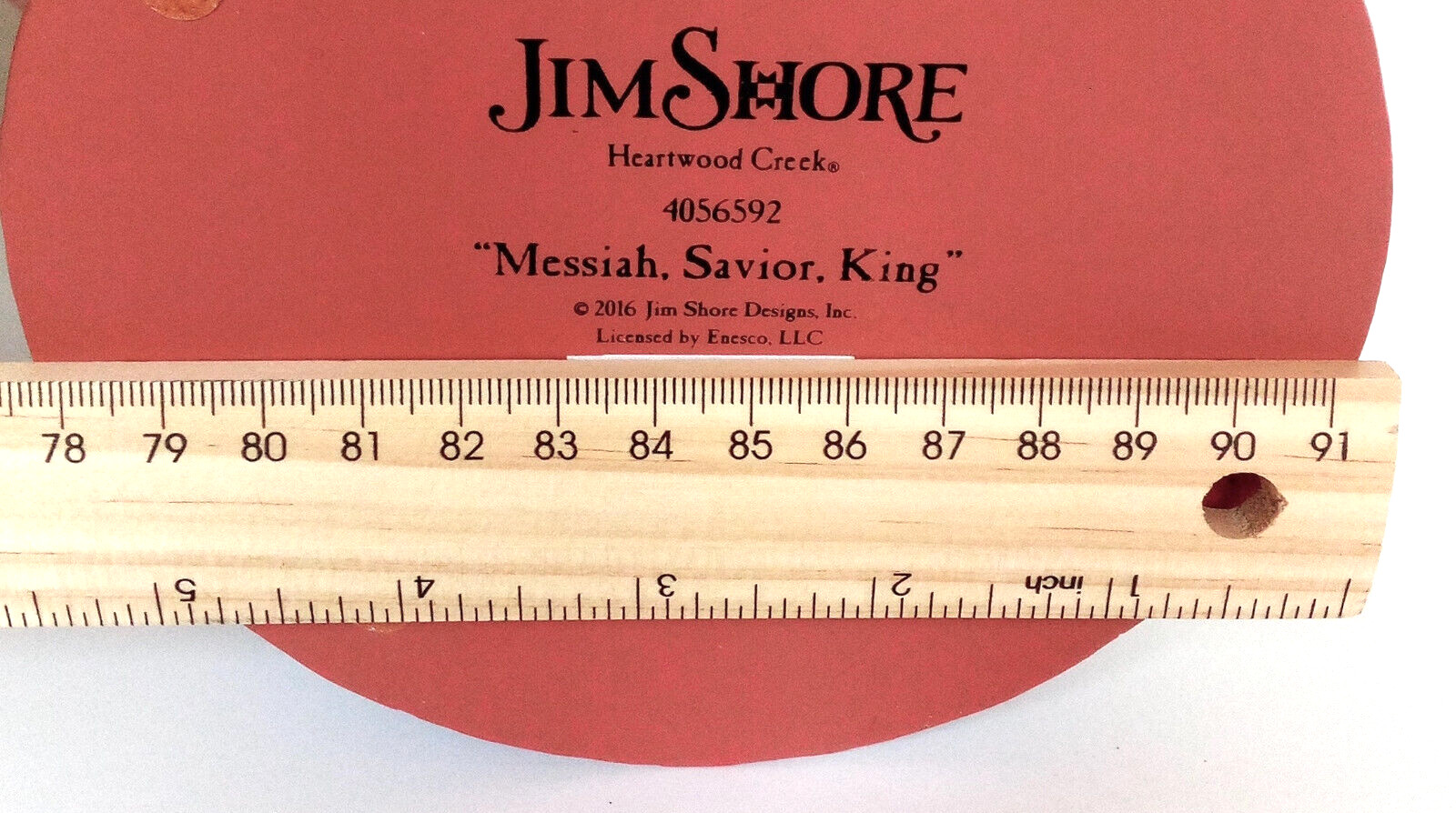 Jim Shore Messiah Savior King Heartwood Creek Revolving Navtivity 2016