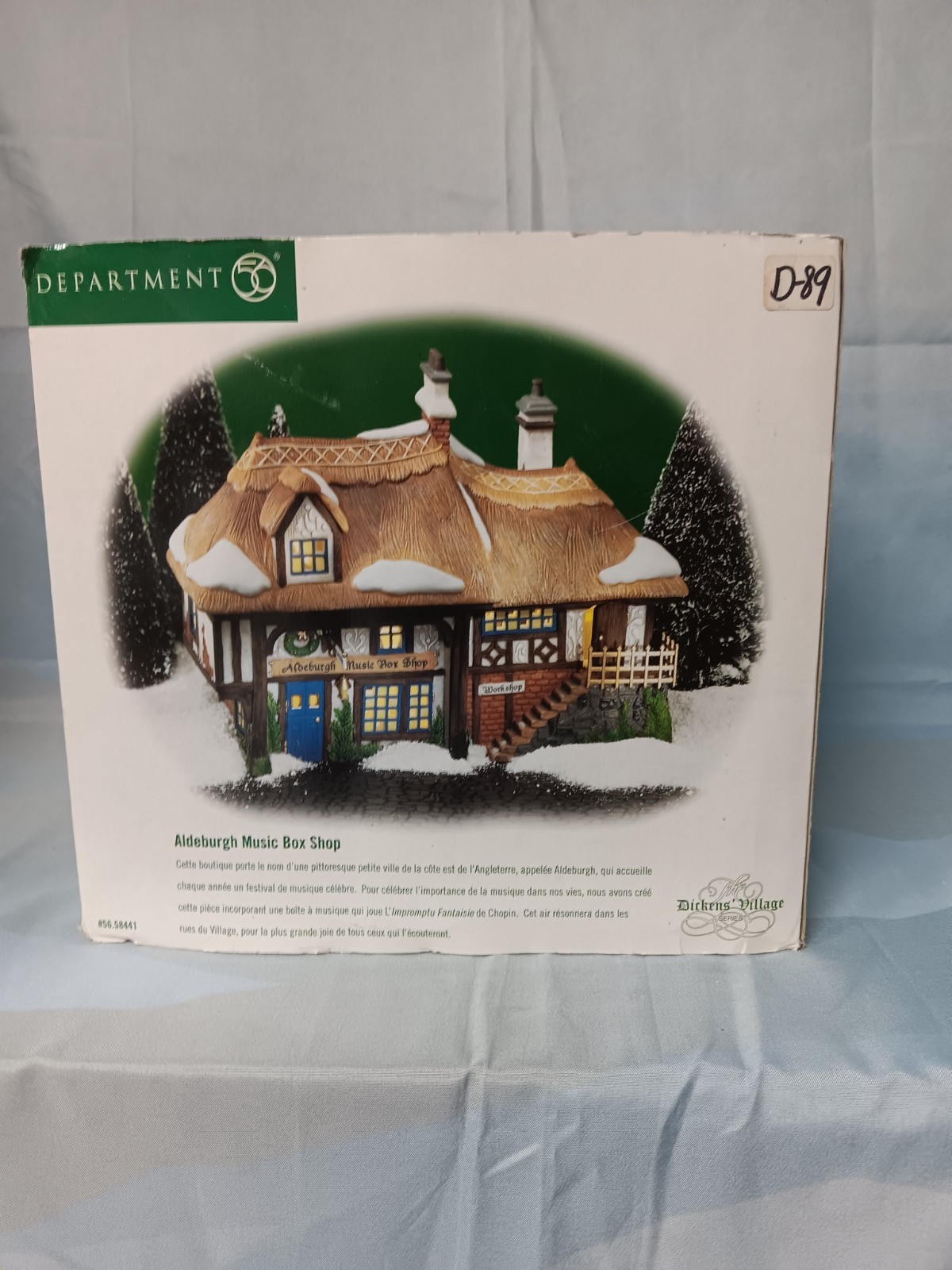 Dept. 56 The Leather Bottle Dickens’ Village Series #58511 2002 Retired WPC58